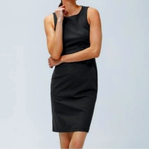MINISTRY OF SUPPLY Japanese Kinetic Sheath Pencil Dress Workleisure 10 NWT $175 - Picture 1 of 8